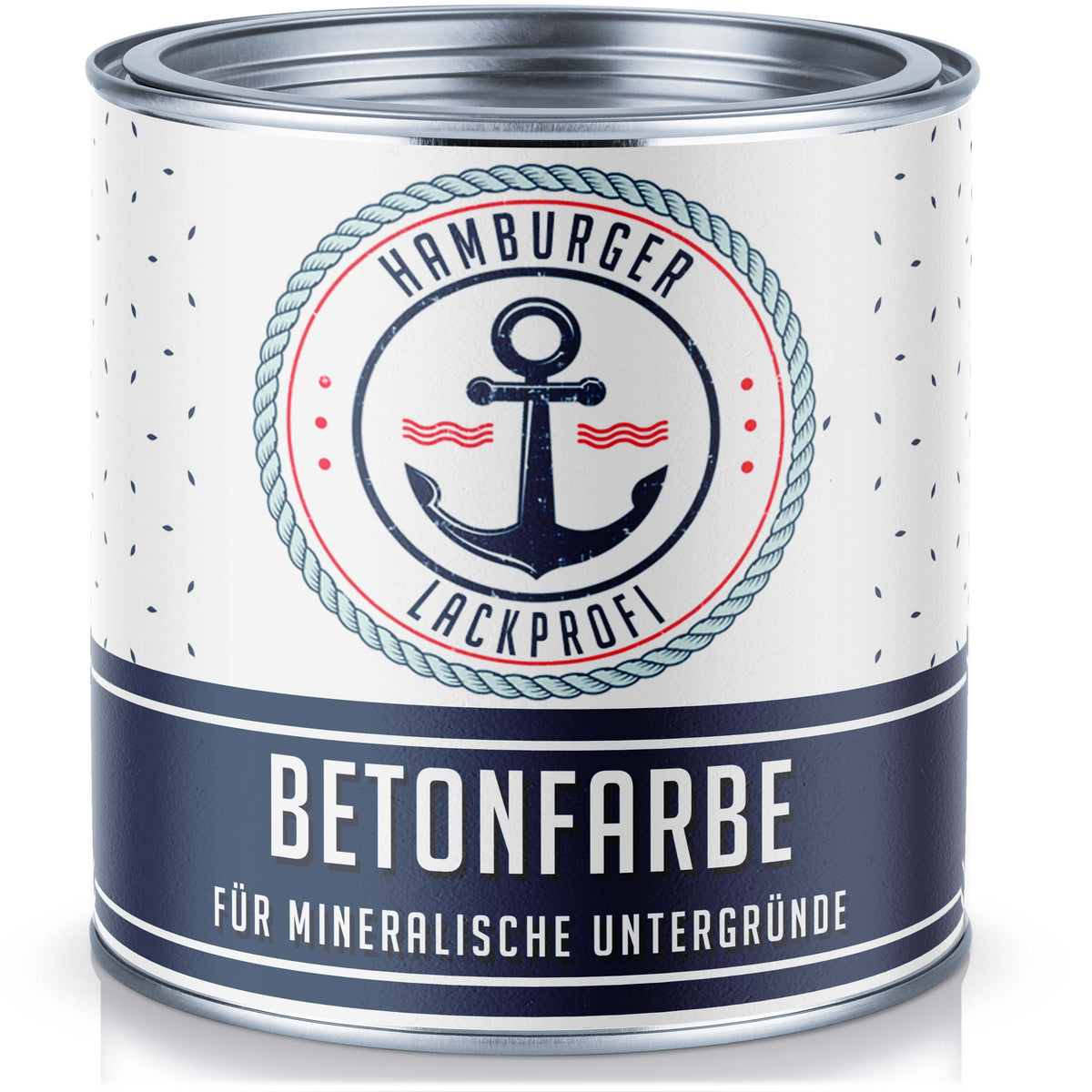 Hamburger Lack-Profi Betongfärg Brunröd RAL 3011 - högtäckande fasadfärg
