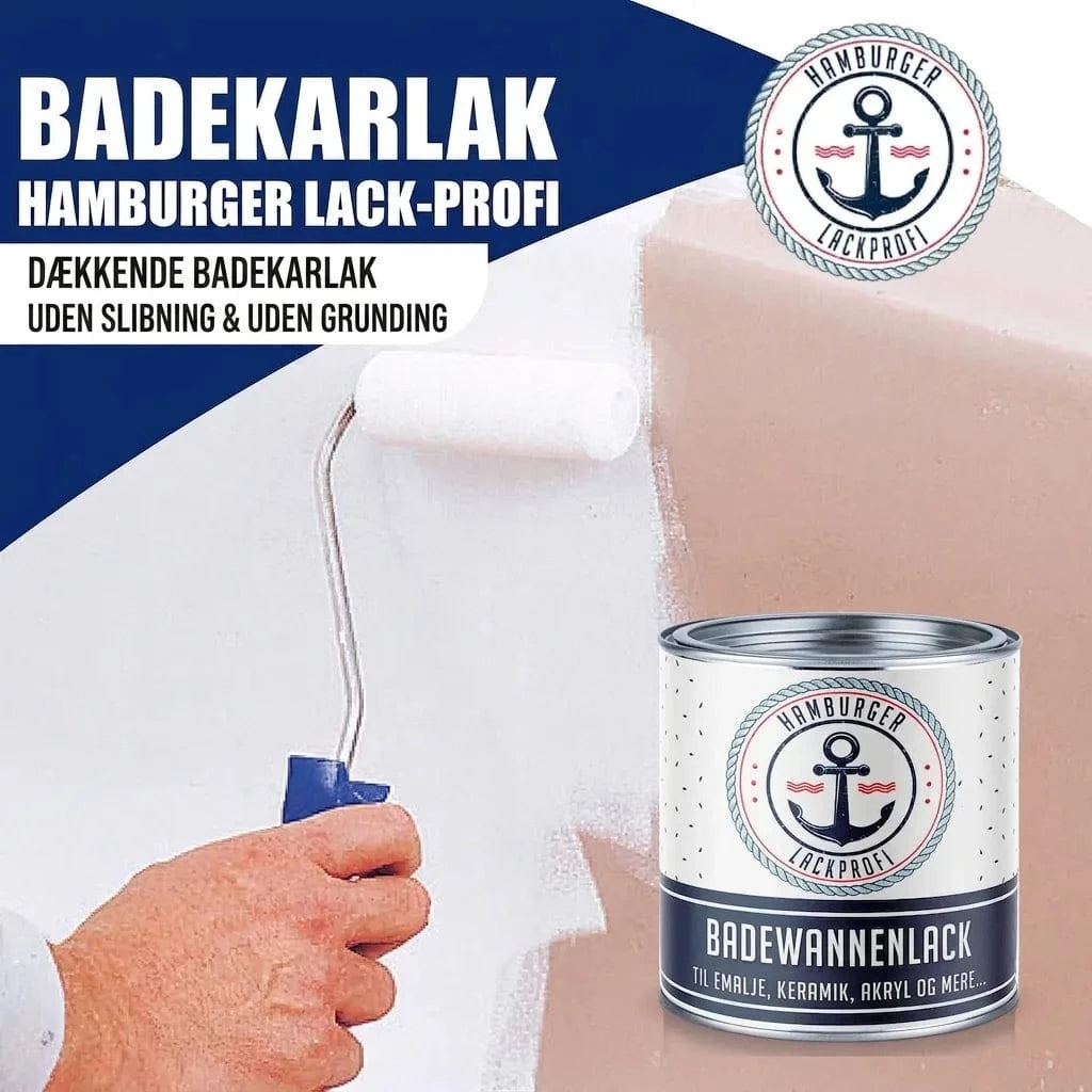 Hamburger Lack-Profi Badewannenlack Hamburger Lack-Profi 2K Badewannenlack Reinorange RAL 2004 - Glänzend / Seidenmatt / Matt