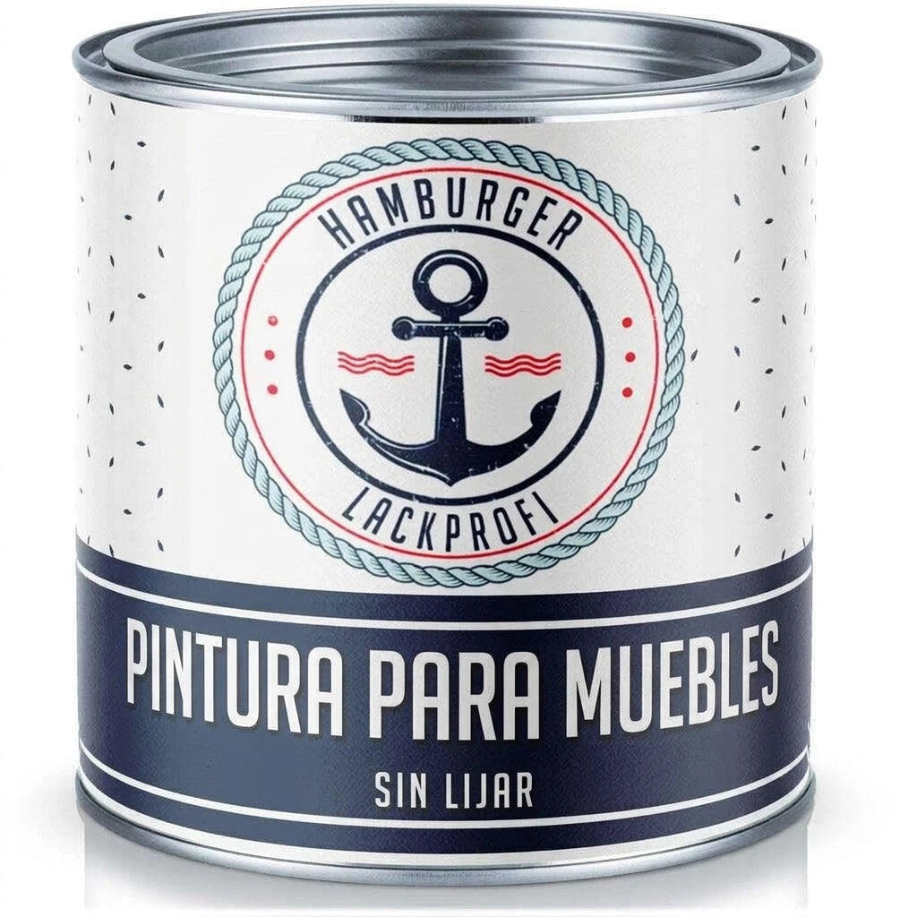 Möbelfärg utan slipning RAL 8012 Rödbrun - Möbellack Hamburger Lack-Profi