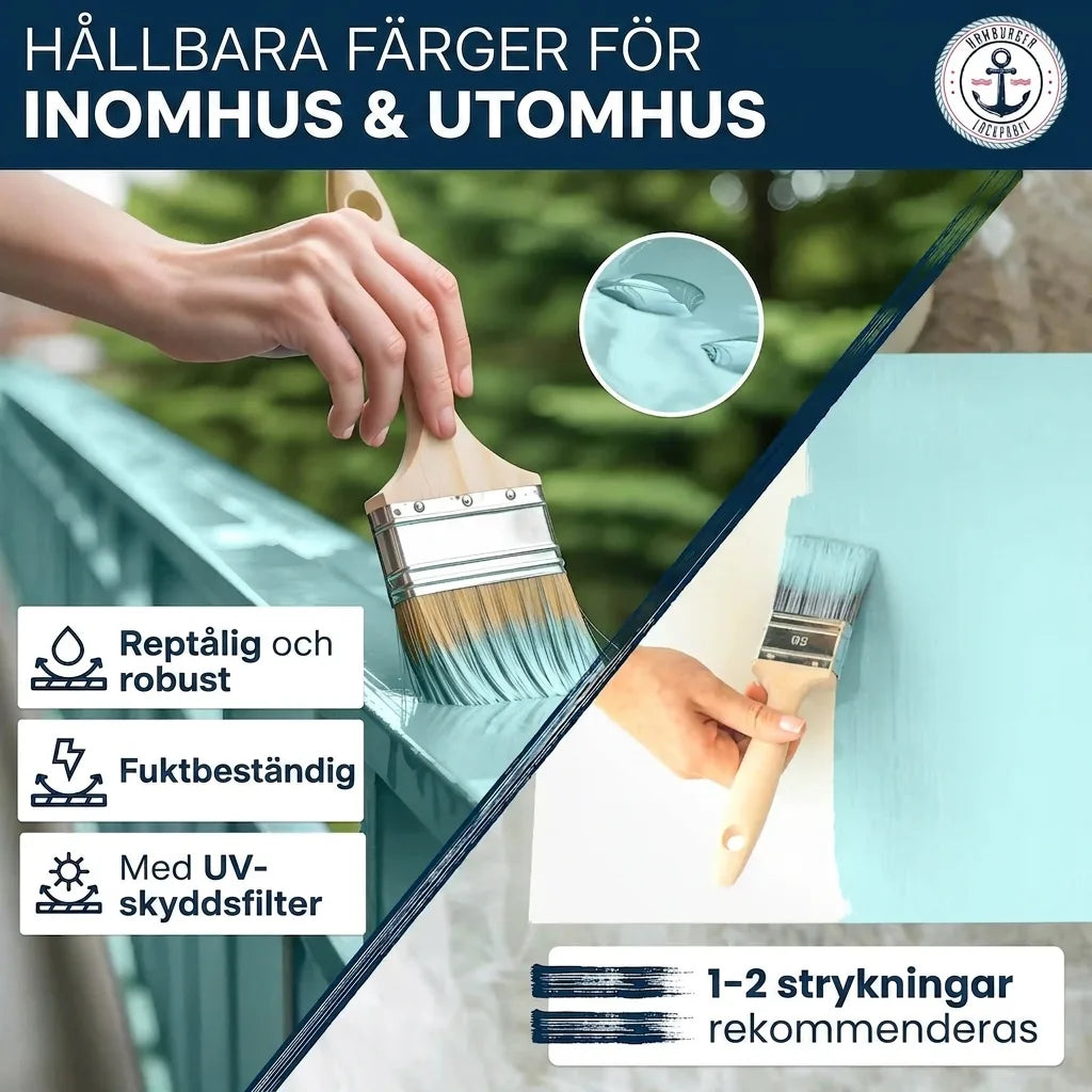 Möbelfärg utan slipning RAL 8028 Terrabrun - Möbellack Hamburger Lack-Profi