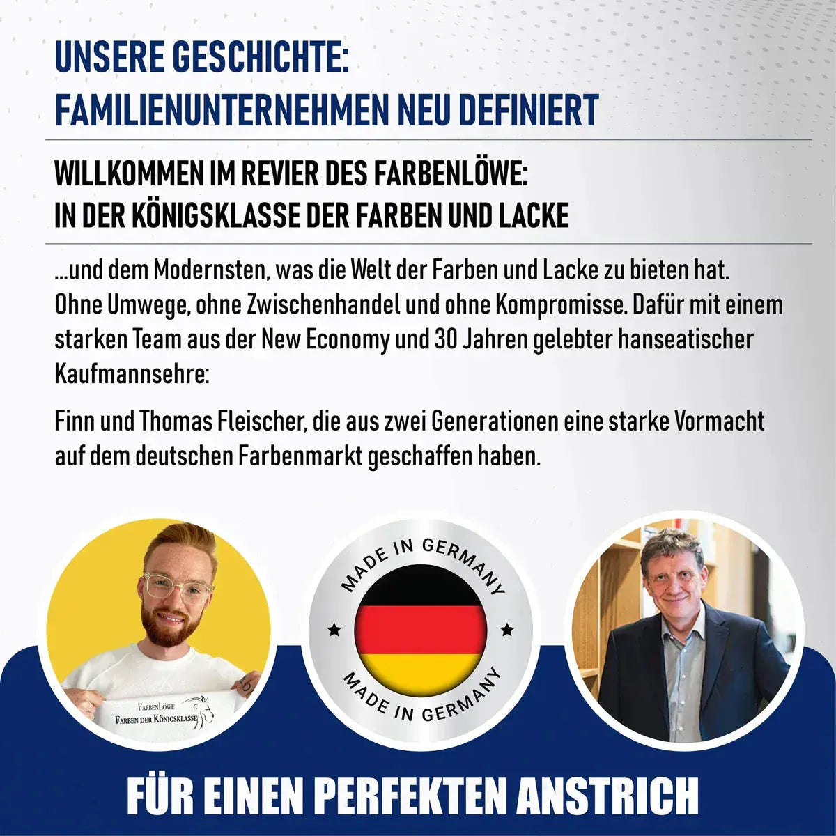 Hamburger Lack-Profi Möbelfarbe ohne Schleifen RAL 9010 Reinweiß - Möbellack Hamburger Lack-Profi