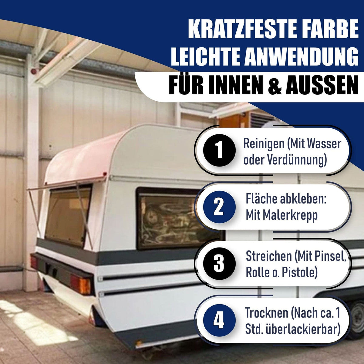 2K Billack Dahliagul RAL 1033 - Högtäckande & rostskyddande Hamburger Lack-Profi
