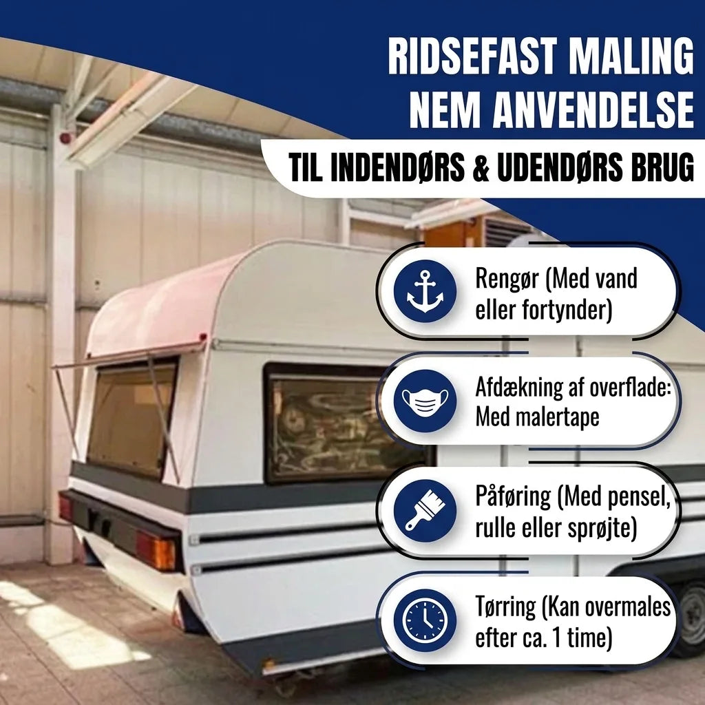 2K Billack Stengrå RAL 7030 - Högtäckande & rostskyddande Hamburger Lack-Profi