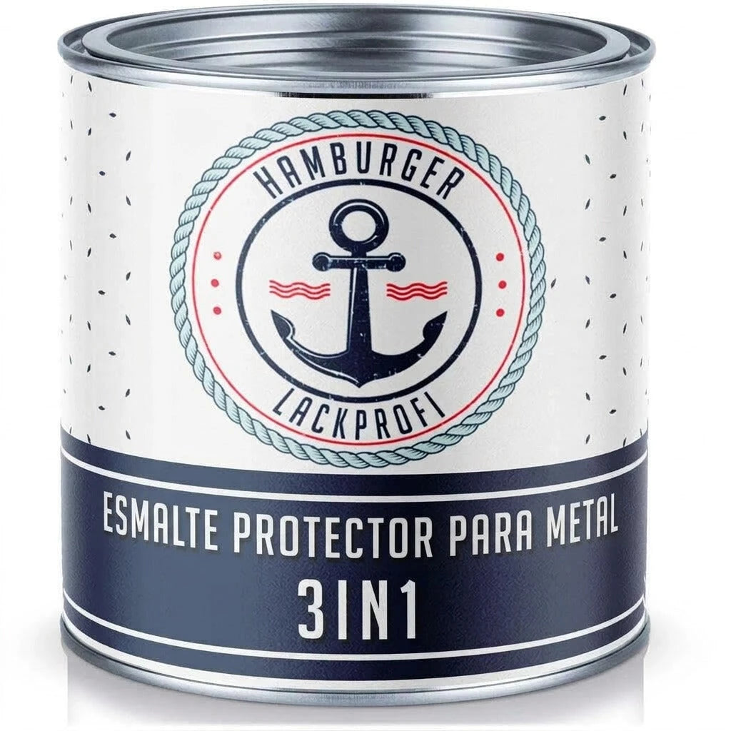 3 i 1 Svartoliv RAL 6015 Rostskyddsfärg - Hamburger Lack-Profi