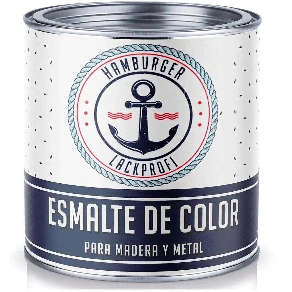 Hamburger Lack-Profi Buntlack Signalrot RAL 3001 - Robuster Kunstharzlack - Hamburger Lack-Profi