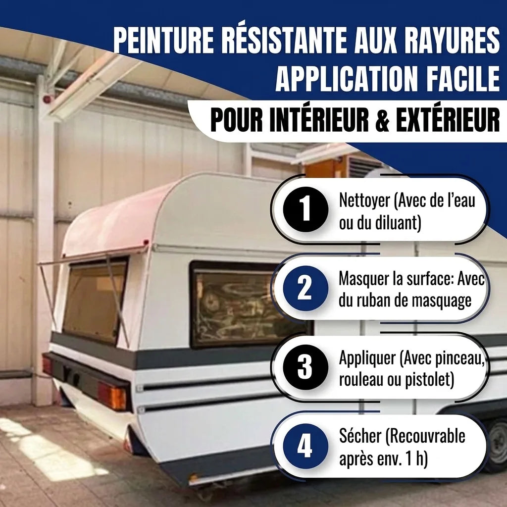 2K Billack Gråoliv RAL 6006 - Högtäckande & rostskyddande Hamburger Lack-Profi
