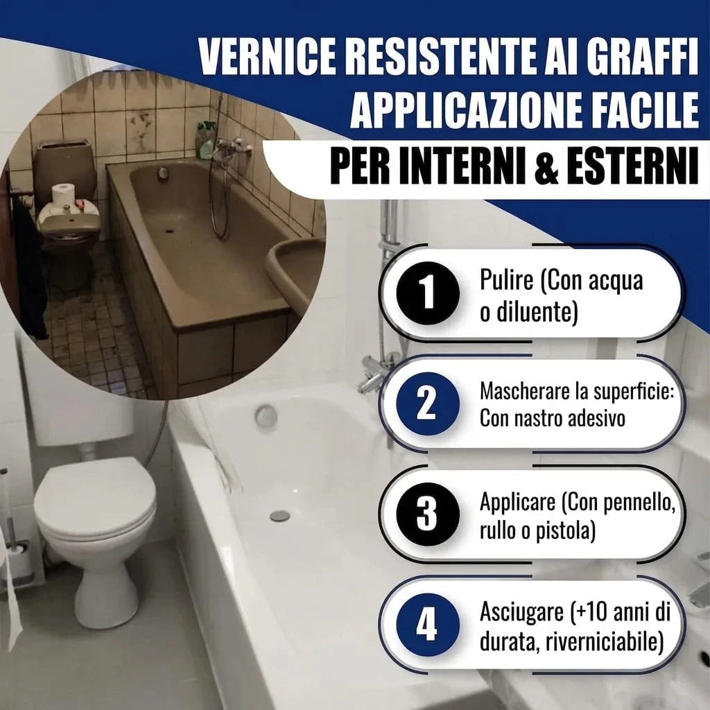 Hamburger Lack-Profi Badewannenlack Hamburger Lack-Profi 2K Badewannenlack Schwarzgrau RAL 7021 - Glänzend / Seidenmatt / Matt