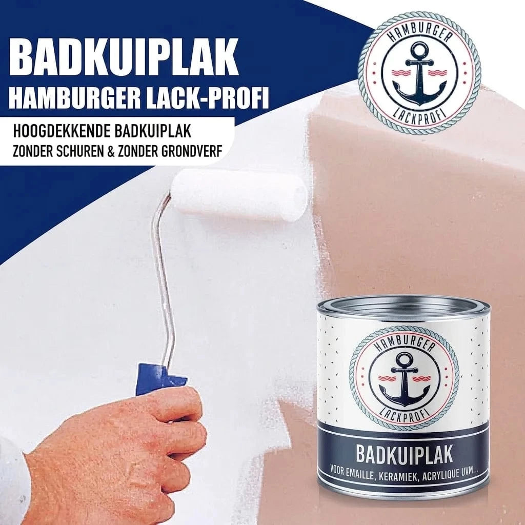 Hamburger Lack-Profi Badewannenlack Hamburger Lack-Profi 2K Badewannenlack Beigebraun RAL 8024 - Glänzend / Seidenmatt / Matt