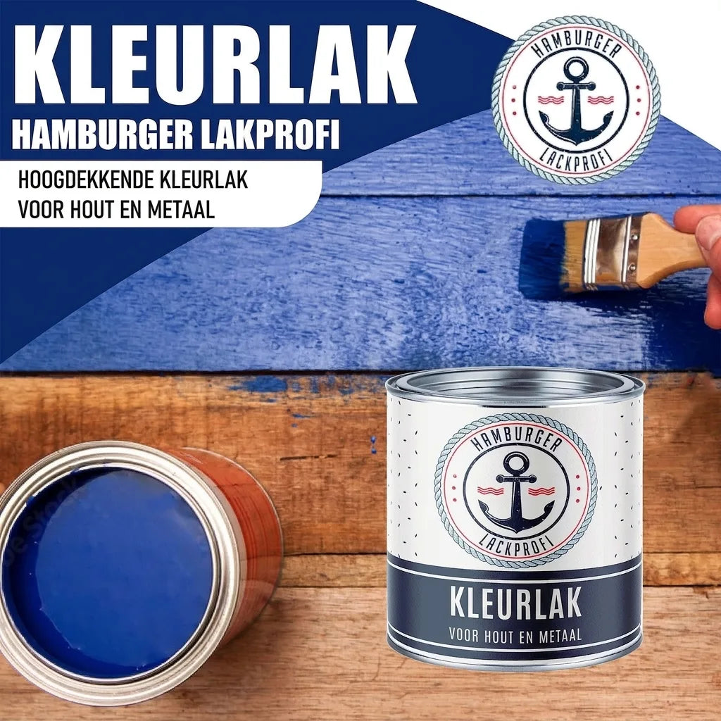 Hamburger Lack-Profi Buntlack Laubgrün RAL 6002 - Robuster Kunstharzlack - Hamburger Lack-Profi