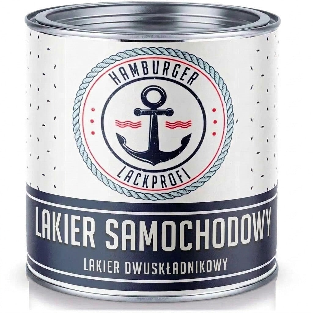 2K Billack Umbragrå RAL 7022 - Högtäckande & rostskyddande Hamburger Lack-Profi
