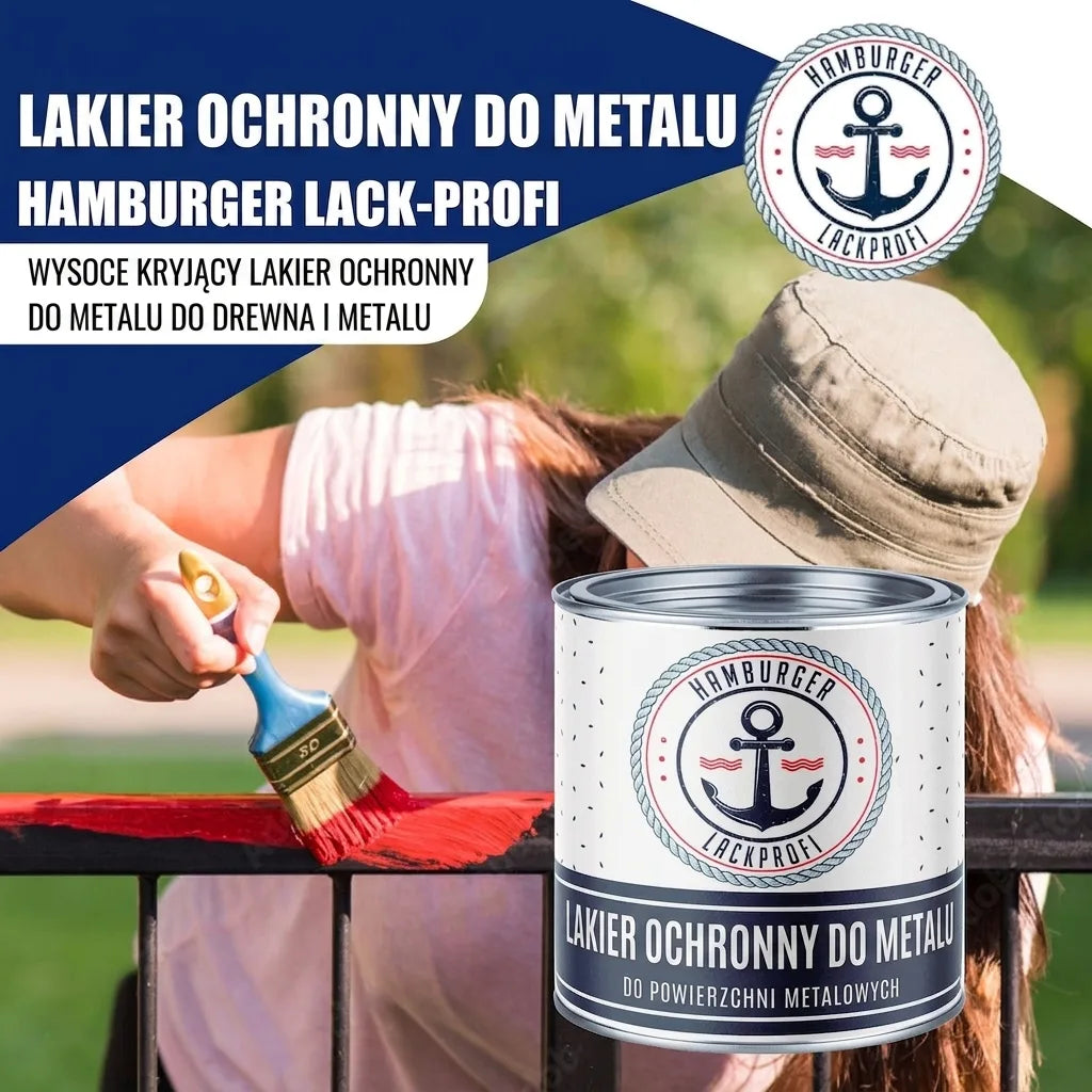 Metallskyddslack Blålila RAL 4005 - nötningsbeständig & slagtålig - Hamburger Lack-Profi