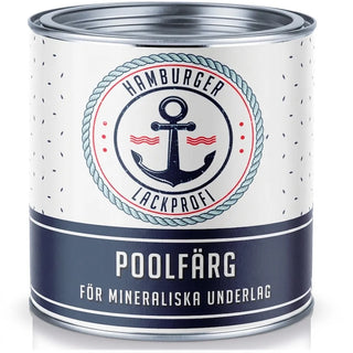 Poolfärg - Högtäckande färg för pooler - Hamburger Lack-Profi