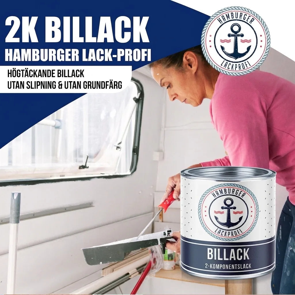2K Billack i Antracitgrå RAL 7016 med målarset (X500) - Hamburger Lack-Profi