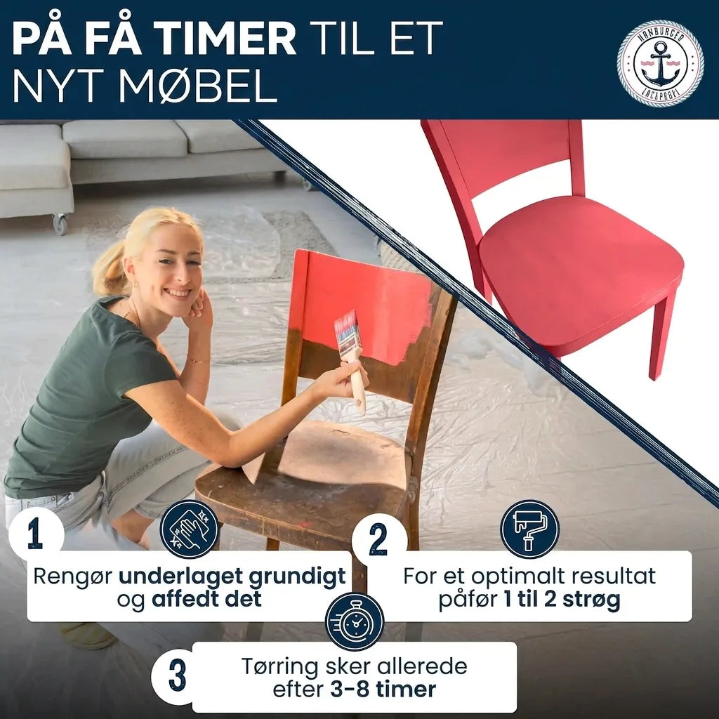 Möbelfarbe ohne Schleifen RAL 1027 Currygelb - Möbellack Hamburger Lack-Profi - Hamburger Lack-Profi