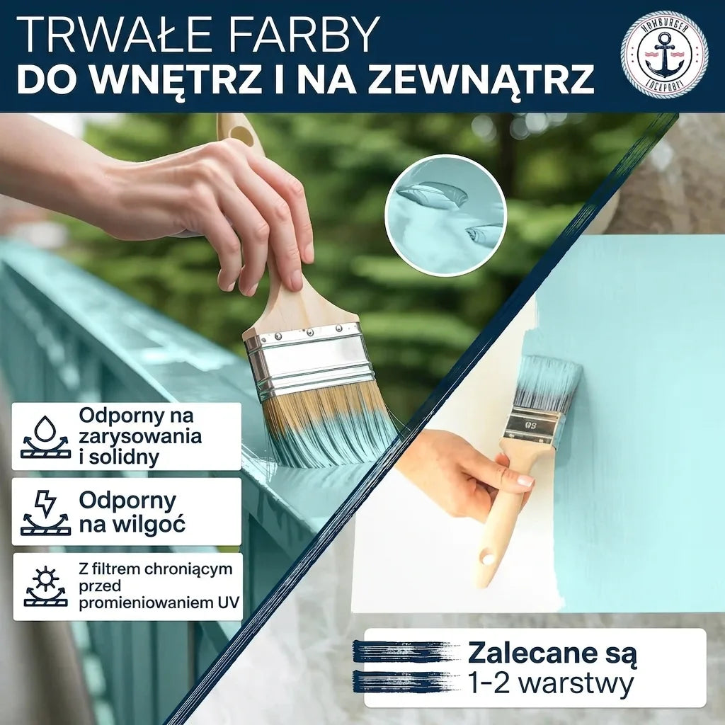Möbelfarbe ohne Schleifen RAL 3011 Braunrot - Möbellack Hamburger Lack-Profi - Hamburger Lack-Profi