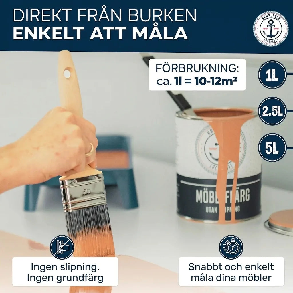 Möbelfarbe ohne Schleifen RAL 7002 Olivgrau - Möbellack Hamburger Lack-Profi - Hamburger Lack-Profi
